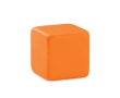 Anti-stress cube in bright colours colour orange