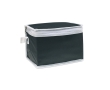 Cooler bag with insulating aluminium foil for 6 cans colour black