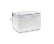 Cooler bag with insulating aluminium foil for 6 cans colour white