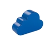 Anti-stress cloud for promotional gifting and events colour blue
