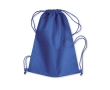 Non-woven drawstring bag, 80 g/m2 colour blue