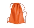 Non-woven drawstring bag, 80 g/m2 colour orange