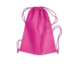 Non-woven drawstring bag, 80 g/m2 colour fuchsia