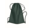 Non-woven drawstring bag, 80 g/m2 colour dark green