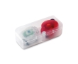 Set of 2 bike or outdoor lights in white and red colour multicolour