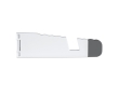 Tablet and smartphone stand for promotions colour white