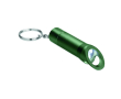 Keyring with multifunctional flashlight colour dark green