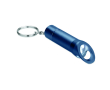 Keyring with multifunctional flashlight colour navy-blue