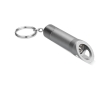 Keyring with multifunctional flashlight colour dark grey