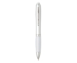 Ballpoint pen with stylus in different colours with blue ink colour white
