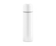 Stainless steel thermos bottle with all-round print, 500 ml colour white