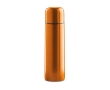 Stainless steel thermos bottle with all-round print, 500 ml colour orange