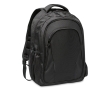 Black polyester 1680D laptop backpack, 15\" colour black