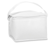 Cooler bag, polyester 210D, space for 6 cans colour white