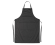 Kitchen apron with front pockets, adjustable neck strap, 190 g/m2 colour black