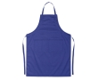 Kitchen apron with front pockets, adjustable neck strap, 190 g/m2 colour blue