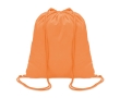 Sustainable drawstring drawstring bag made of cotton, 100 g/m2 colour orange