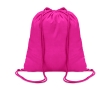 Sustainable drawstring drawstring bag made of cotton, 100 g/m2 colour fuchsia