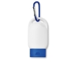 Sunscreen with carabiner, 30 ml, SPF 20 colour blue