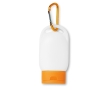 Sunscreen with carabiner, 30 ml, SPF 20 colour orange