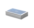 Classic deck of cards in a plastic box colour blue