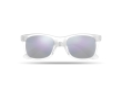 Sunglasses with mirrored lenses for events, UV400 protection colour transparent