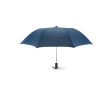 Foldable automatic folding umbrella made of silk, Ø 93 colour blue