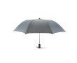 Foldable automatic folding umbrella made of silk, Ø 93 colour grey