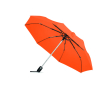 Wind-resistant folding automatic umbrella, Ø 97 colour orange