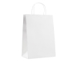 Large paper bag colour white