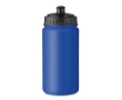 Plastic water bottle ideal for sports events, 500 ml colour royal blue
