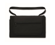 Picnic blanket with carrying loop, foldable colour black
