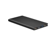 External aluminium battery charger, with colours, 8,000mAh colour black