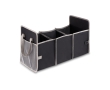 Foldable organiser for the car boot colour black