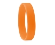 Silicone wristband, fast delivery in 6 - 8 days colour orange