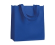 Affordable non-woven bag with short handles, 80 g/m2 colour royal blue