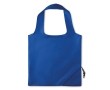Foldable shopping bag, for promotions in polyester, 190T colour royal blue