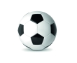 Football made of PVC as a promotional item colour white/black