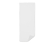 Absorbent microfiber towel for sports and fitness colour white