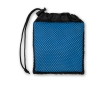 Quick-drying microfiber towel colour royal blue
