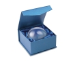 Paperweight with glass ball for your desk colour transparent