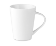Coffee cup with print inside or outside, 250 ml colour white