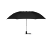 Foldable automatic reversible umbrella with matching cover colour black