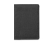 Travel wallet with space for a passport colour black