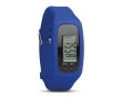 Sports watch with step and calorie counter for runners colour royal blue