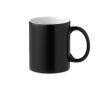 Magic colour-change cup displays your artwork when heated colour black