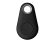 Keyring with Bluetooth key finder as a trade fair gift colour black