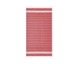 Beach towel made of cotton in different colours colour red