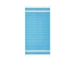 Beach towel made of cotton in different colours colour turquoise
