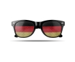 Fun fan glasses in different country flags for sports events colour yellow